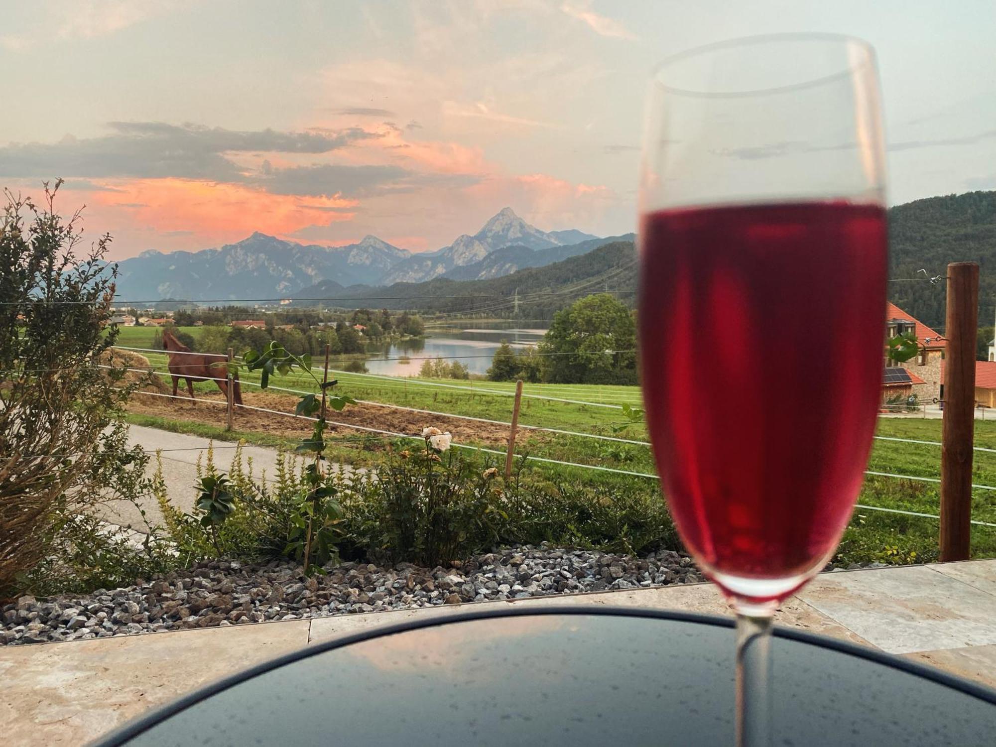 Luxury Mountain Lodge Füssen Exteriör bild
